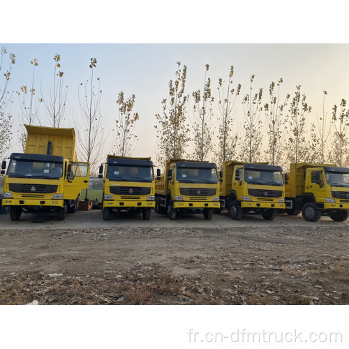 Camion à benne basculante HOWO remis à neuf en modèle 6 * 4 drving